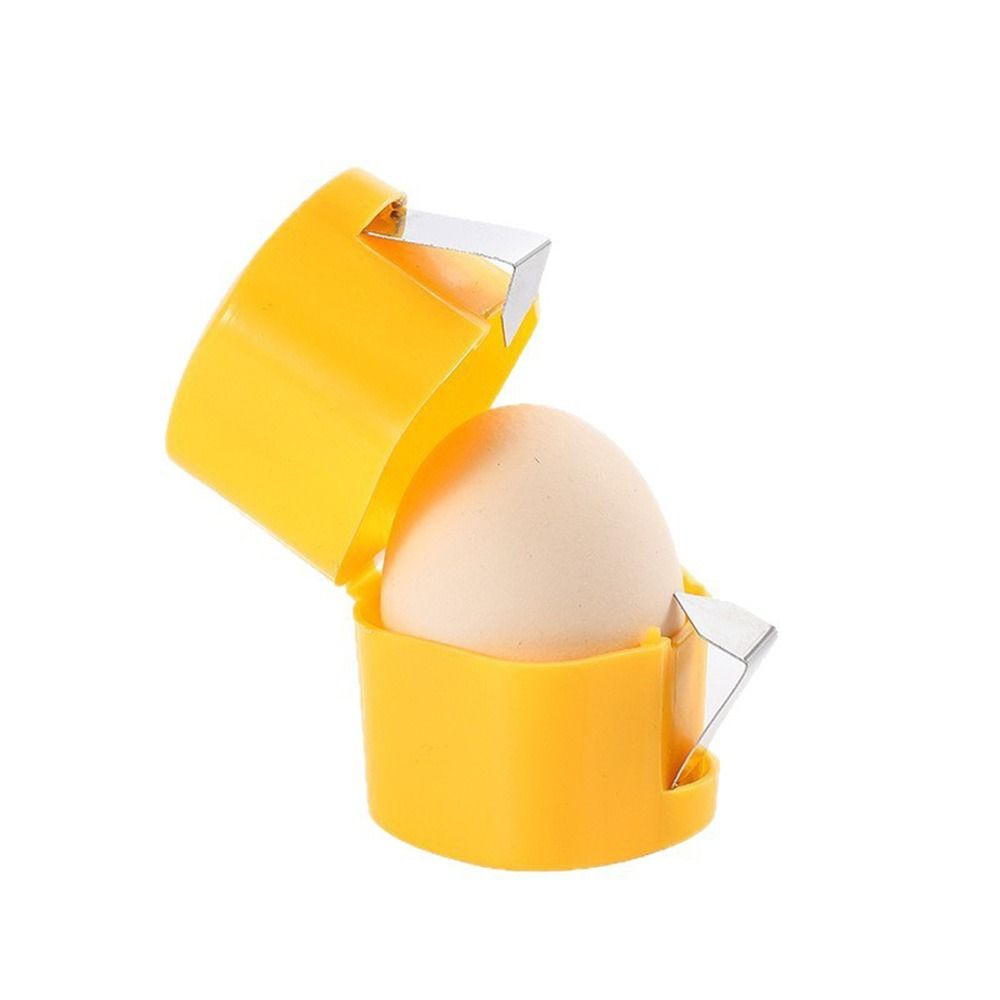 Egg Separator Tool - Kreative Nette Eierschale Opener Edelstahl Haushalt