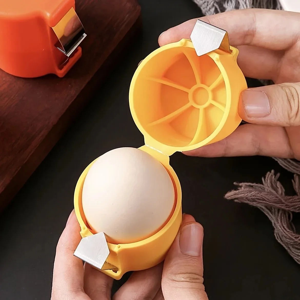 Egg Separator Tool - Eiertrenner & Eierschäler - Schneller &