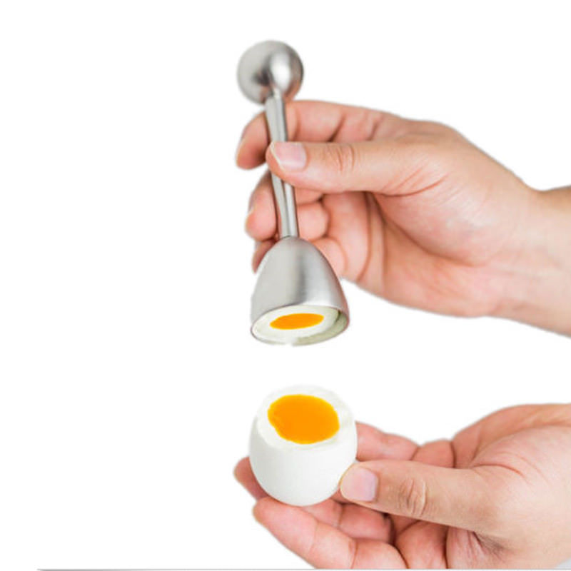 Edelstahl gekochte Ei Topper S – Egg Separator Tool Bewertung und Preis
