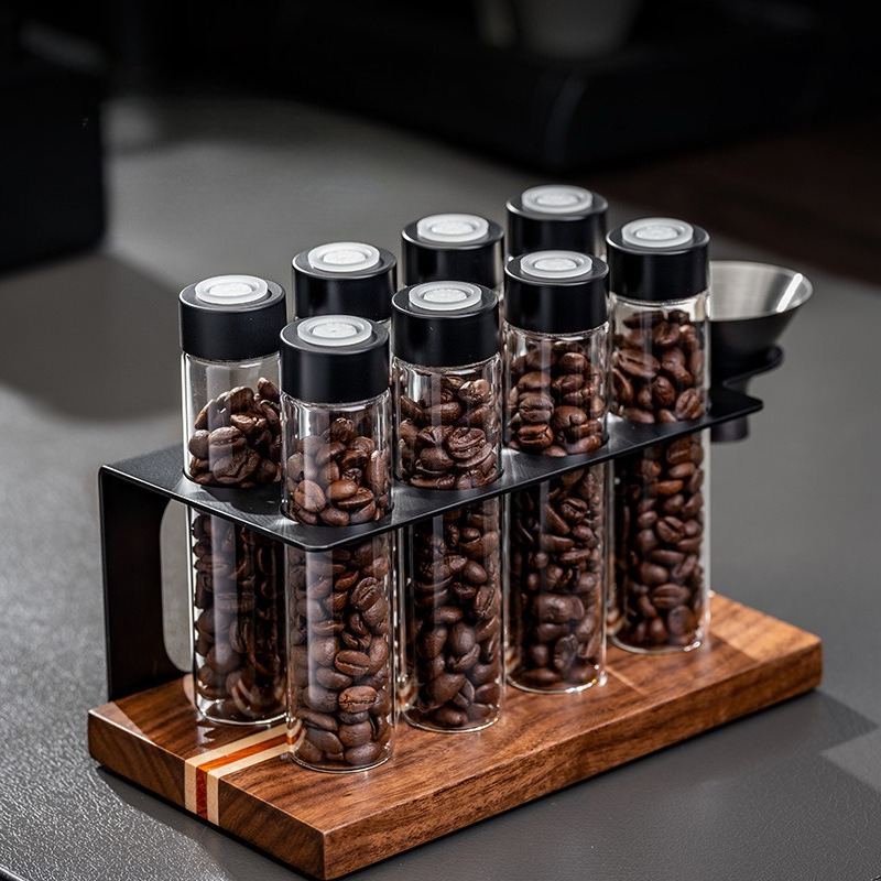 JUSTINLAU Glas-Kaffeebohnen-Au – Kitchen Gadgets Organizer Bewertung und Preis
