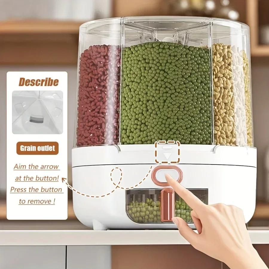 360 mit 6 Fächern °   Rotieren – Kitchen Gadgets Organizer Bewertung und Preis