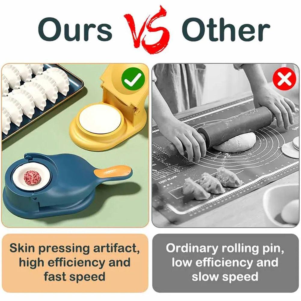 2-in-1 DIY Teigtaschen-Maker-S – Kitchen Gadgets Dumpling Maker Bewertung und Preis