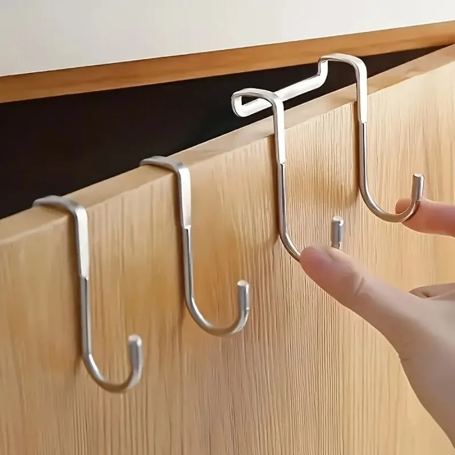 1/5 Stück Edelstahl Doppel-S-F – Kitchen Gadgets Organizer Bewertung und Preis
