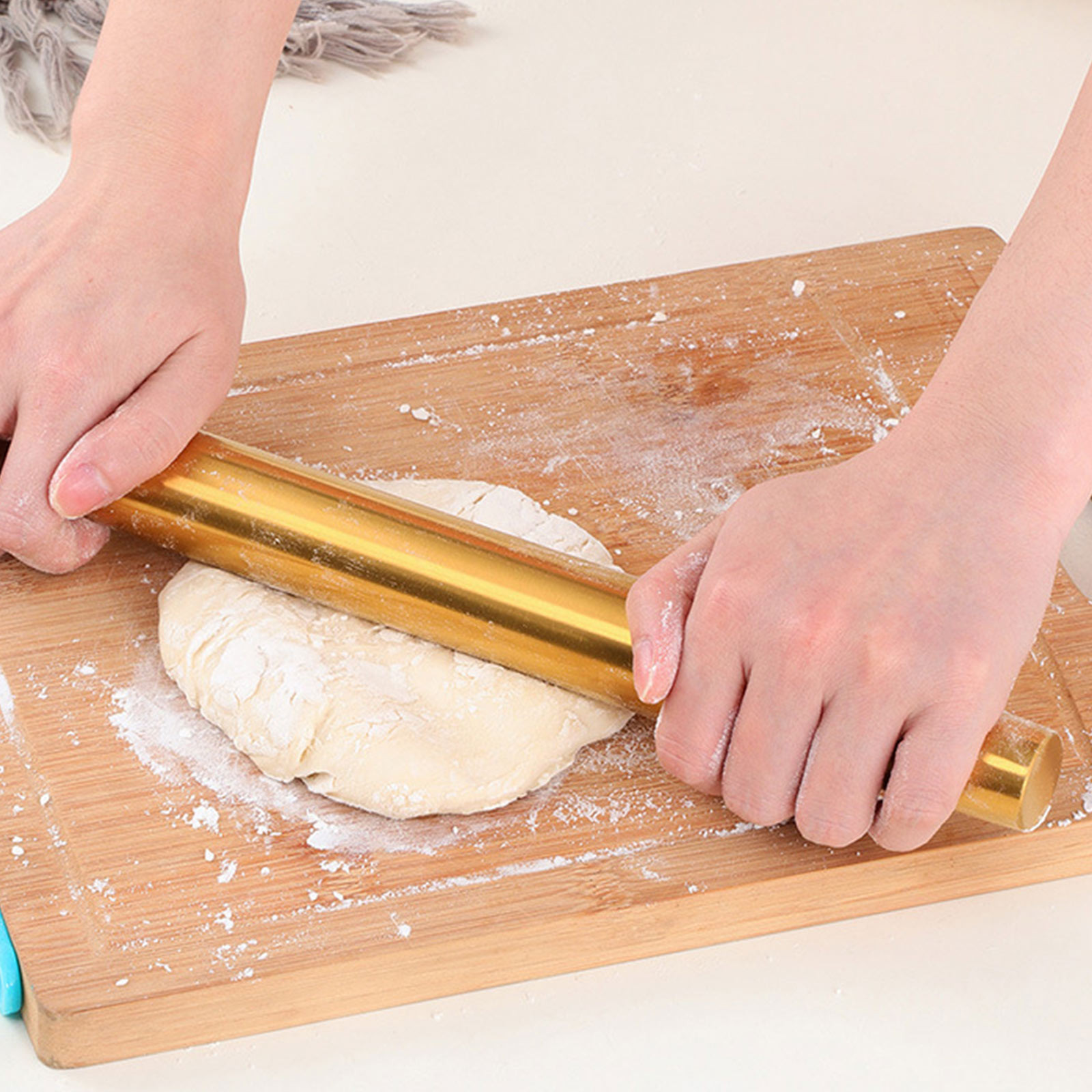 Goldener Teigroller Backwerkze – Kitchen Gadgets Gold Bewertung und Preis